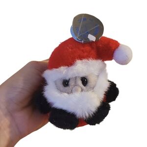 1999 Clark Santa Ornament Plush